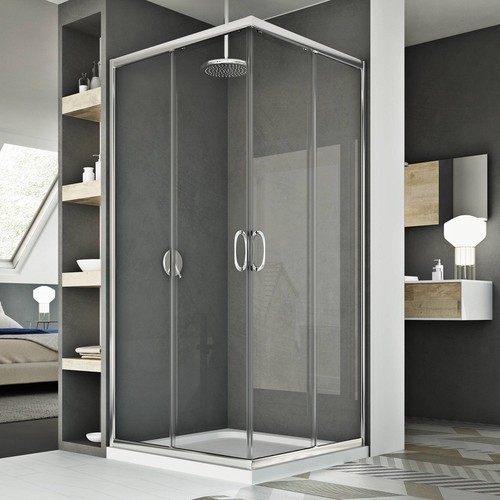 Cabine douche angulaire - de,