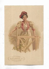 Advertising card, chicory ARLATTE.