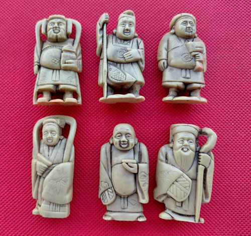 Lot 6 figurines - 🔴lot,