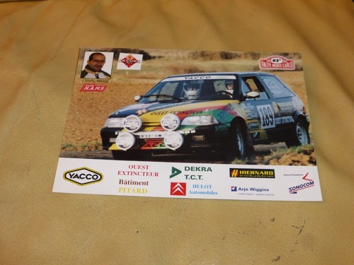 Rallye carte card - card,