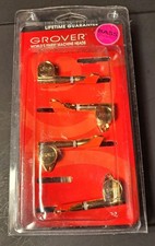 Grover 144G  Bass Guitar Tuning Machines 2 + 2, Gold, OPEN BOX, BLEMISHED. 