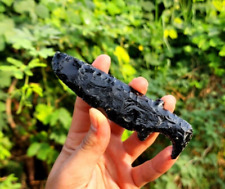 Black Obsidian Athame Obsidian Knife Man Handmade Knife Gemstone Gift For Her