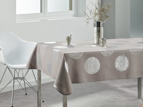 Nappe anti taches taupe - de, taupe/
