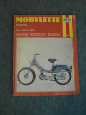 HAYNES MOBYLETTE MOPEDS CADY MOBY X MONO 50 MAJORETTE SPORT 50 1965-76 RARE 76