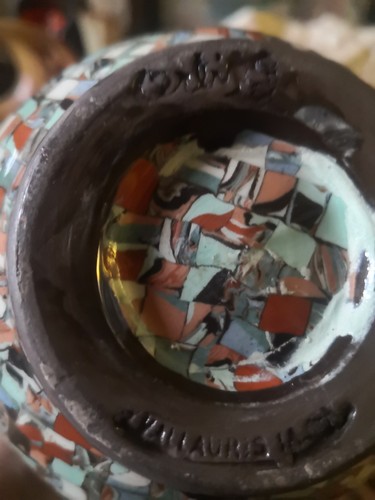 Vase gerbino signé belle - gerbino,