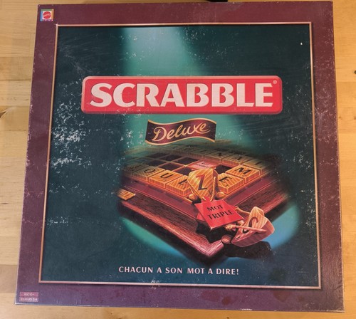Scrabble luxe plateau bois - de,