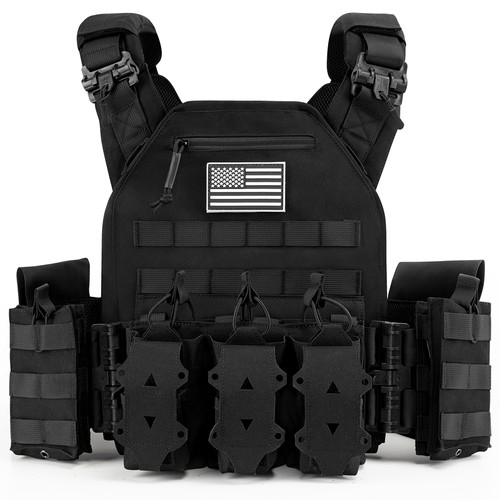 Tactical vest tan - tactical, plate
