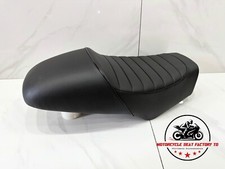 74 - 76 Honda CB500T Twin Solo siège simple profil bas Cafe Racer noir. CB500T