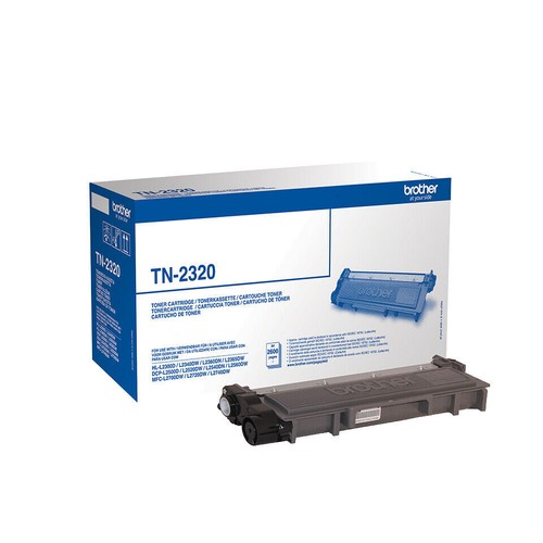 Brother 2320 noir cartouche - brother, tn-2320