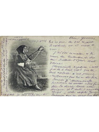 Auvergne fileuse en - –,