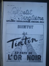 Tintin Au Pays de l'Or Noir