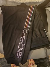 Black Bebe Jogger Sweatpants 2