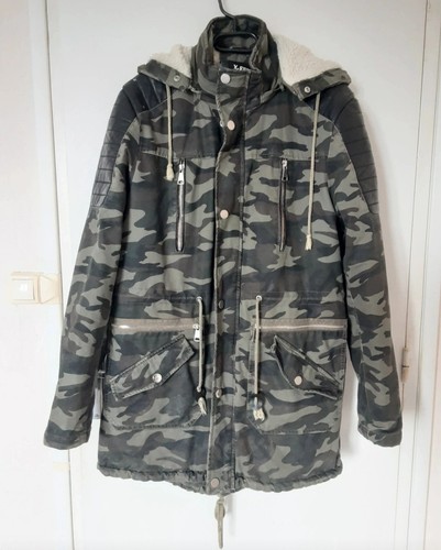 Parkas camouflage kaki - , –