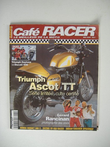 Café racer triumph - cafÉ, n°32