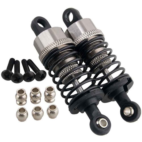 2pcs gray alum shock - rc,
