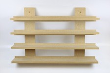 ETA1 Etagère en bois (MDF) à monter pour 12 voitures 1/43 (SANS VOITURES)