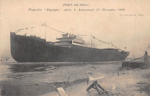 Cpa port bouc paquebot - 13, /