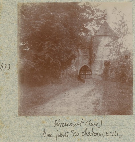 Harcourt une porte du - (eure).,