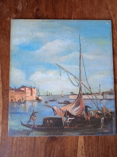 Peinture huile sur - huile,