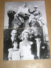 LOT 2 RARES PHOTOS DE STARS / GUY MARCHAND + ALDO MACCIONE + EDWIGE FENECH