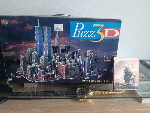 Puzzle world trade center - 3d,