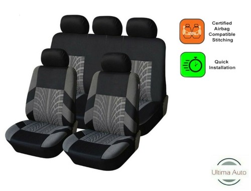 Set complet tissu - gris, voiture