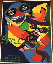 affiche en lithographie de