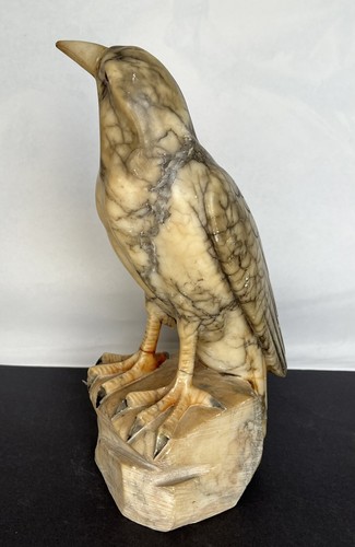 Sculpture oiseau corneille - oiseau,