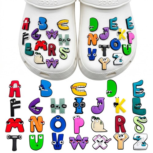 Pcs chaussures charm lettre - charm,