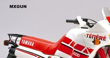 Housse de selle rouge Yamaha XTZ 600 TENERE 1VJ / 3AJ (1986-1991)