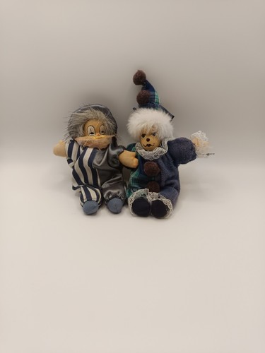 Lot petits clowns vintage - clowns,