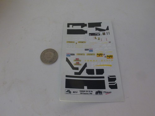 Decals ferrari 333 - decals,