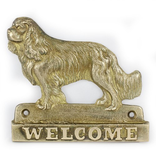 King charles spaniel plaque - charles,