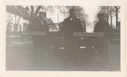 Ancienne photographie trio - photographie,