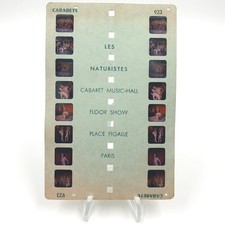 Les Naturistes Colorelief stereo card # 923 risque