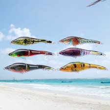  6 Pcs Leurre De Pêche En Métal Article Peche Lys Eau Douce Accessoires À La