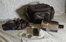 Sony CCD-TRV57 XR 8mm Video8 camera Camcorder Bundle-Battery is Missing