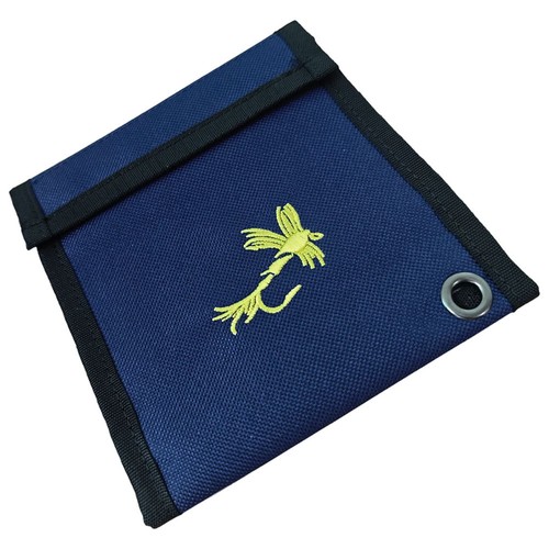 Fly fishing leader wallet case - fly,