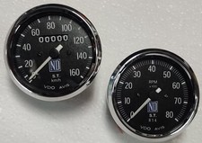 VÉLOCIMÈTRE ET COMPTE-TOURS NARDI ENTIÈREMENT RESTAURÉ 15D