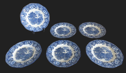 Assiette plate woodland - assiette,