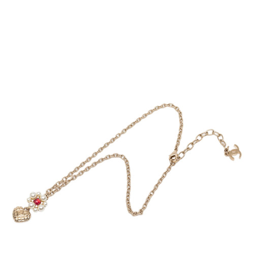 Chanel plaqué perles - chanel,