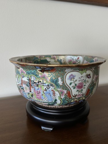 Imari rose medallion bowl - rose,