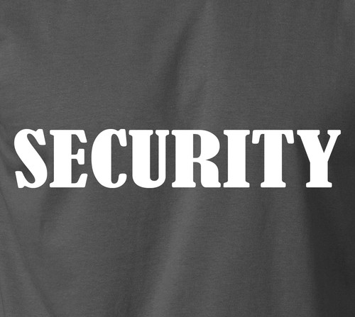 Gym security shirt crossfit - security,
