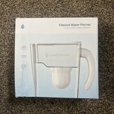 Clearly Filtered Water Pitcher – Removes Contaminants – Advanced Filtration