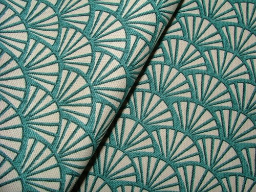 Tissu rideau coton - tissu, en