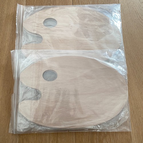 Lot palettes ovales - palettes,