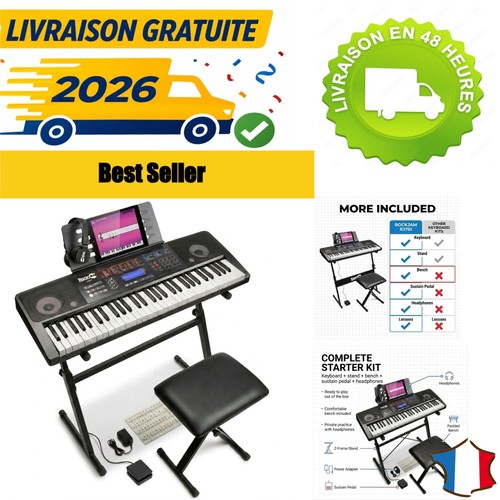 Rockjam rj761 kit piano - rockjam,