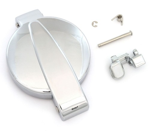 Gas tank cap latch set - tank,