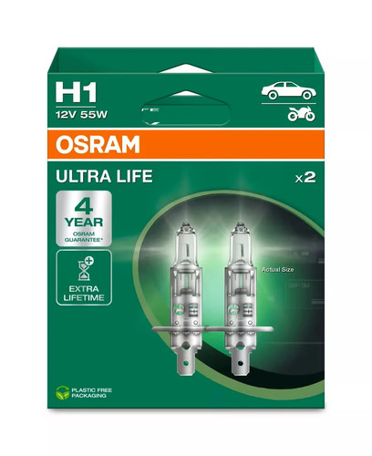 Ampoules osram ultralife x2 - osram,