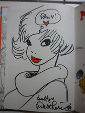 WALTHERY     NATACHA  1 /   HOTESSE DE L AIR     +  DEDICACE